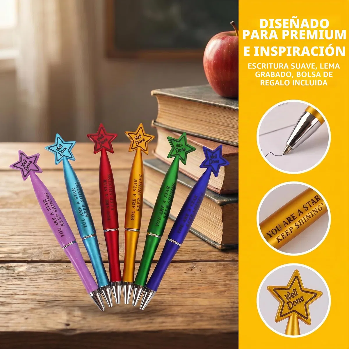 30 paquetes de regalos de fin de curso para niños y estudiantes, regalos de fin de año para clase de 30 niños, bolígrafos/tarjetas motivacionales para alumnos/regalos para alumnos que dejan