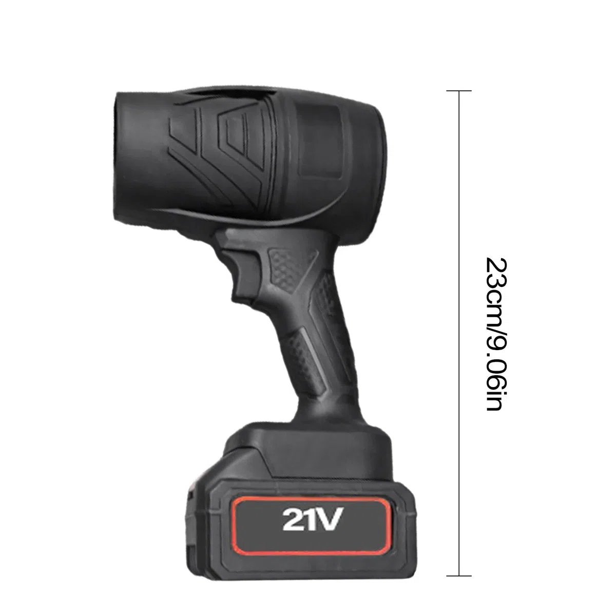 Soplador Turbo De Mano Ventilador Ajustable Portátil Turbo Eléctrico | Soplador De Hojas A Batería Para jardín, coche, nieve, ventana, exterior, garaje, tienda, , otoño, invierno,