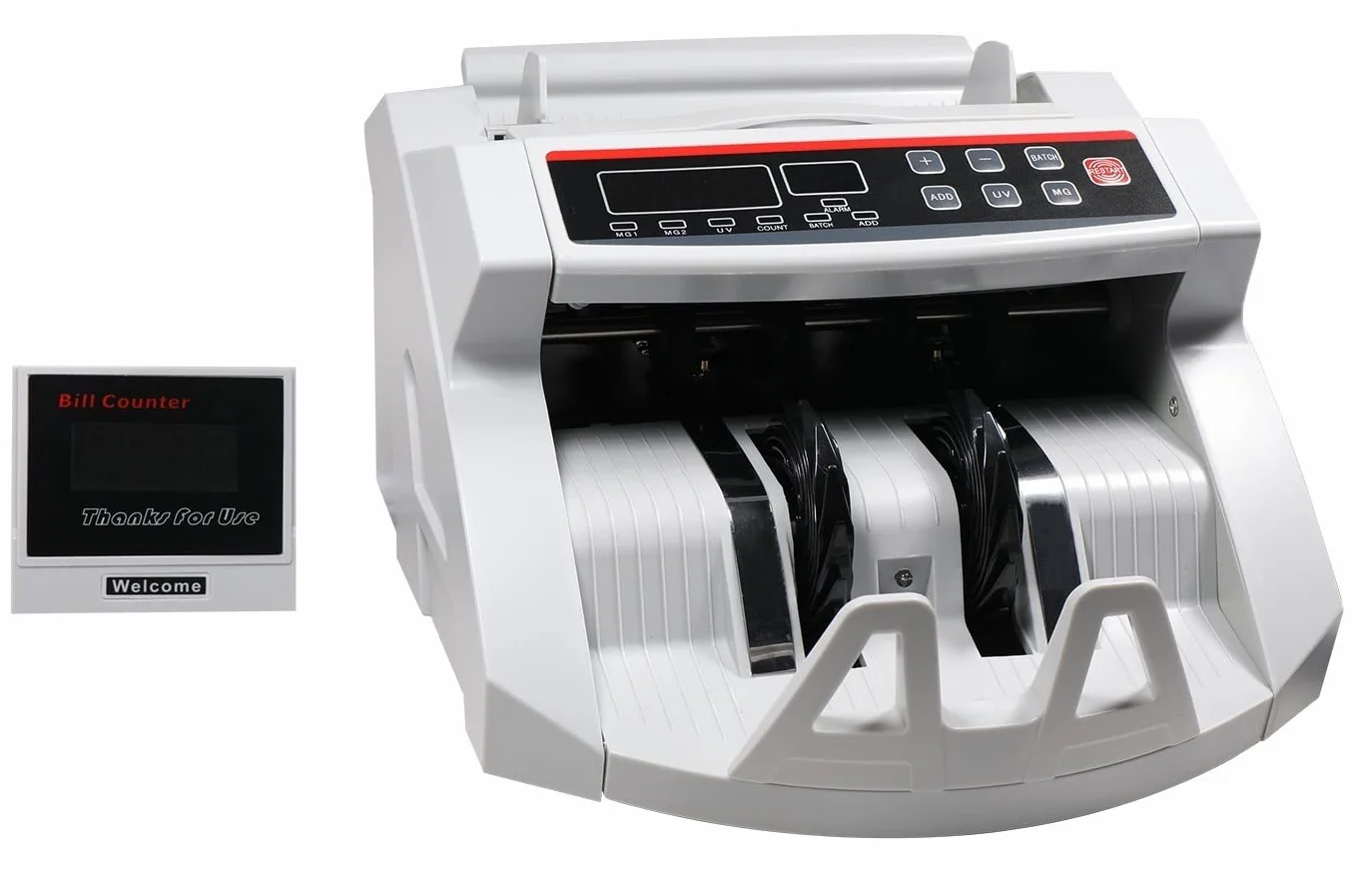TEMPO DI SALDI Contador de billetes profesional con detector de billetes falsos y pantalla LED
