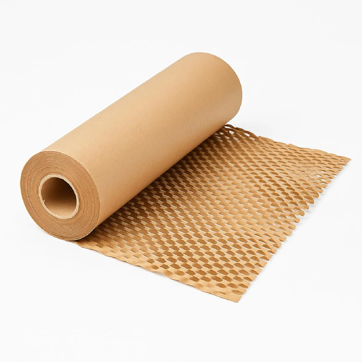 MasquePack - Papel Embalaje Nido de Abeja 50 cm x 250 m – Papel Kraft para Embalar Ecológico para envíos, mudanzas y ecommerce