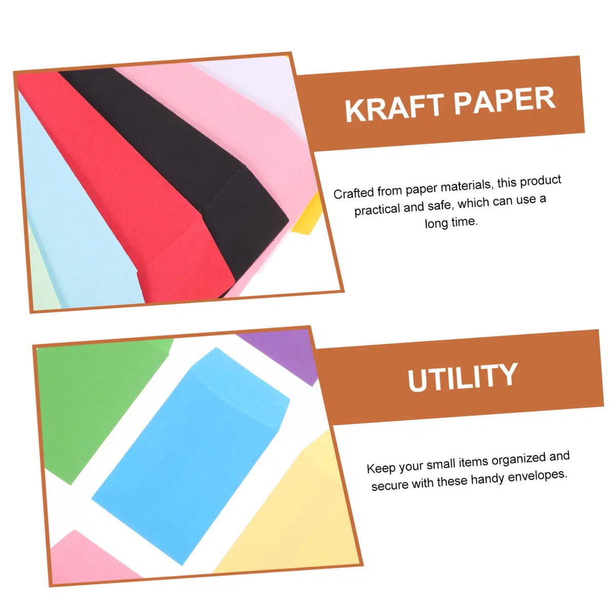 TOPBATHY 5 Series Sobre De Semillas Suministros Escolares Sobres Lista Diminuto Pequeño Paquetes De Almacenamiento Pequeñas Bolsas De Papel Sobre De Almacenamiento De Papel 160 Piezas X 5