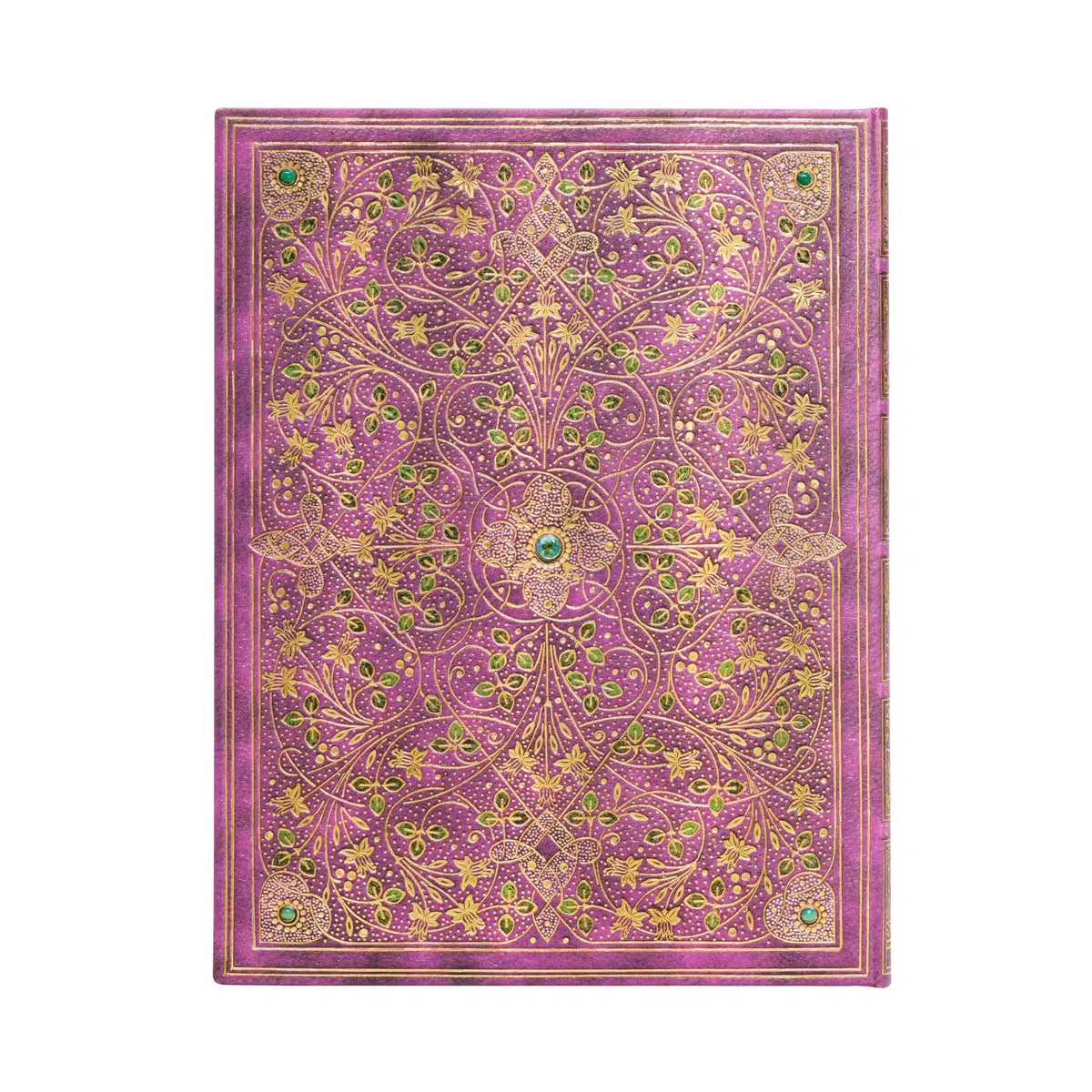 Diamond Jubilee (Sangorski & Sutcliffe) Ultra Lined Hardcover Journal: Hardcover, 120 gsm, ribbon marker, memento pouch, elastic closure, book edge printing