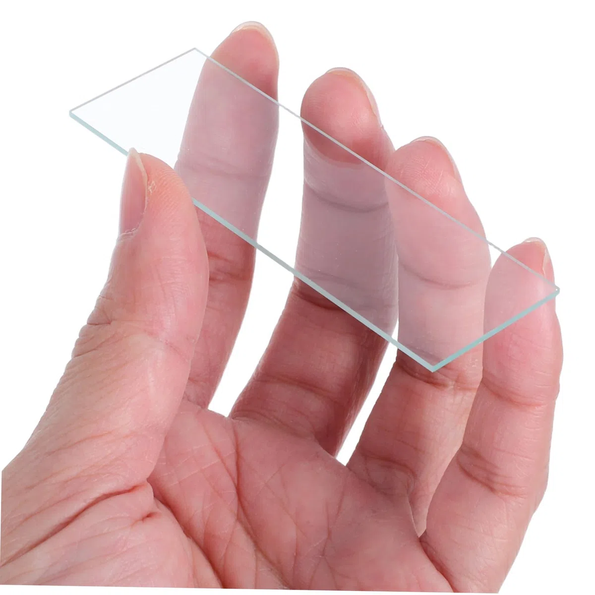 SOLUSTRE 200piezas de Vidrio Transparentes para Prelimpiados para Uso Laboratorios de Ciencias Biológicas y Experimentos
