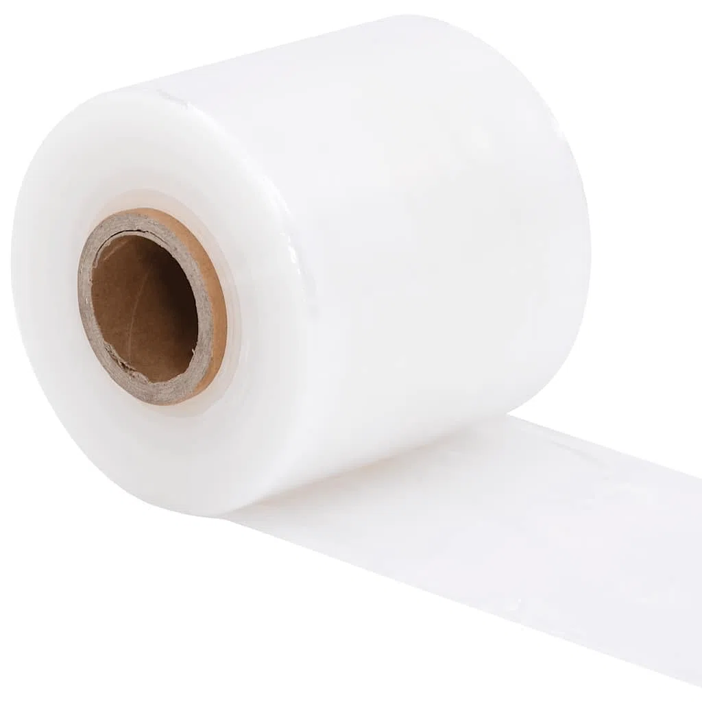 Película elástica con asa 10 unidades transparente 23 micras 50 cm x 150 m PE material de embalaje para cartón, caja, mudanza, envío y almacenamiento para protección y estabilización