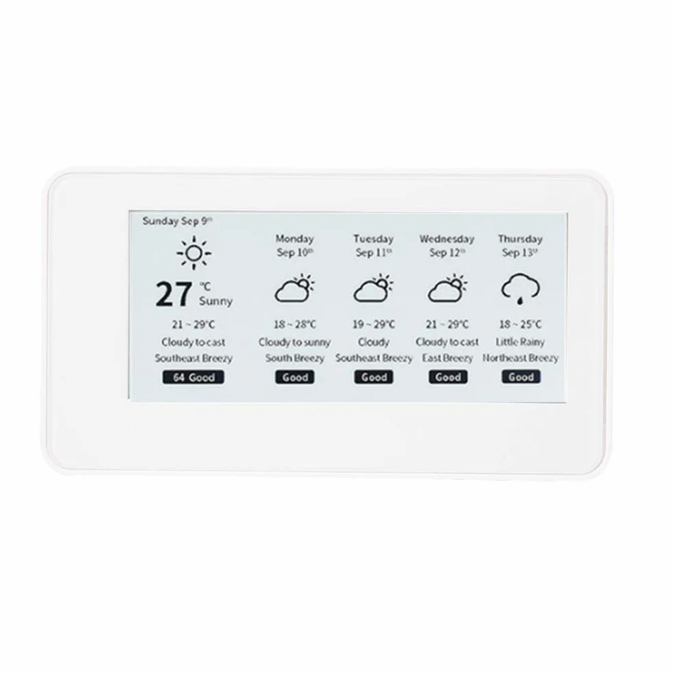 Pantalla de papel electrónico NFC pasivo de 2,9 pulgadas, pantalla de tinta electrónica en negro con función NFC, funcionamiento de aplicación móvil, transmisión inalámbrica, para supermercados