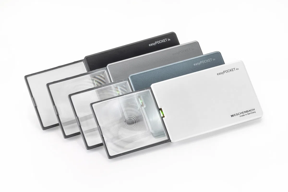 Eschenbach Lupa EasyPOCKET, Color Plateado