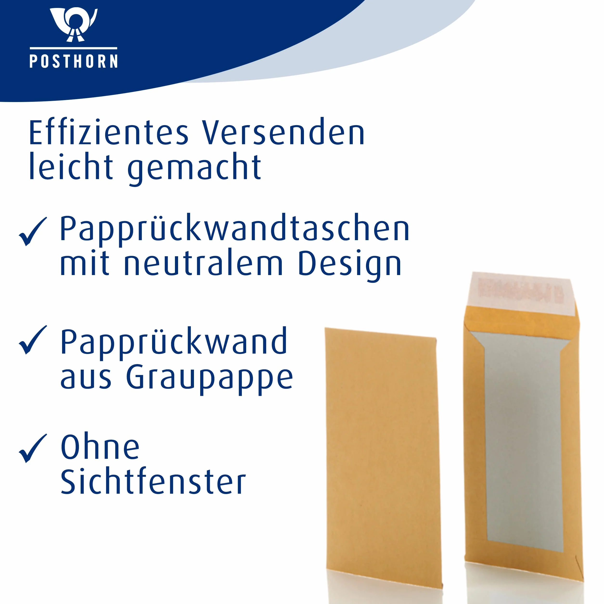 Sobres A3 papel estraza 120 g/m² reverso cartón gris 450 g/m² cierre autoadhesivo 100 unidades marrón