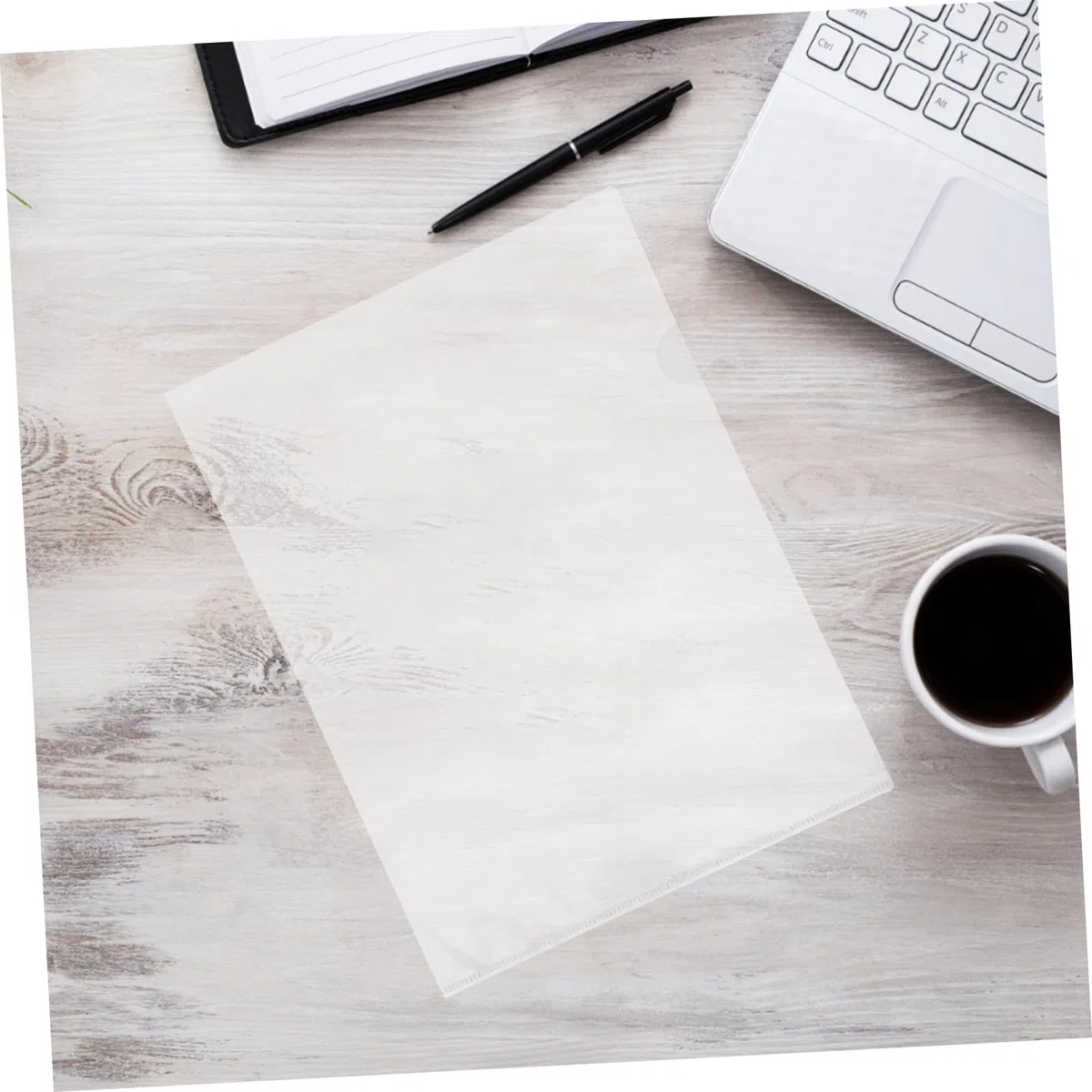 Carpeta A4 en L Transparente 100 Unidades de Plástico para Archivos | Decoracion Colegio, Funda Clasificadora para Documentos, Resistente al Agua, Uso en Oficina y Hogar