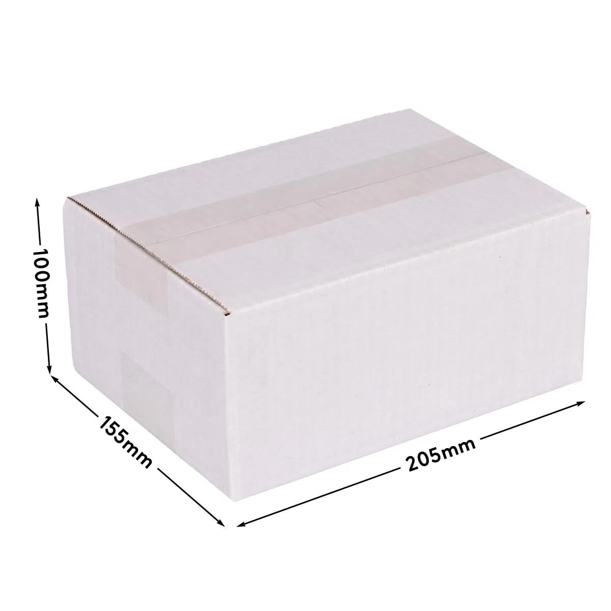 verpacking cajas de cartón 200 x 150 x 90 mm KK 10 blancas [tamaño y cantidad a elegir] canal simple cajas pequeñas 25 unidades