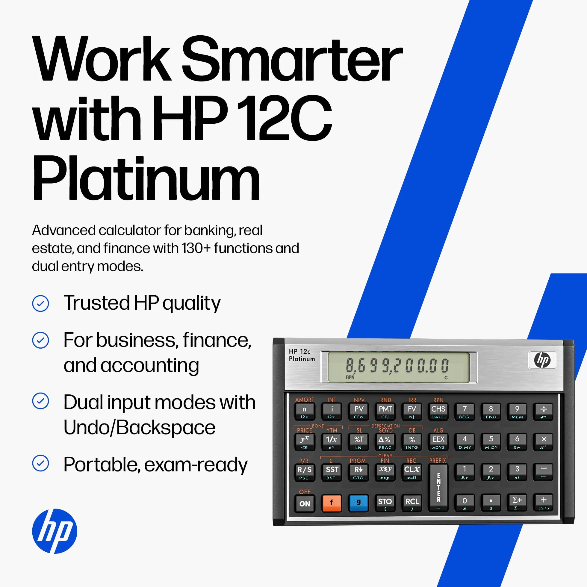 HP Financeira Calculadora 12C Platinum