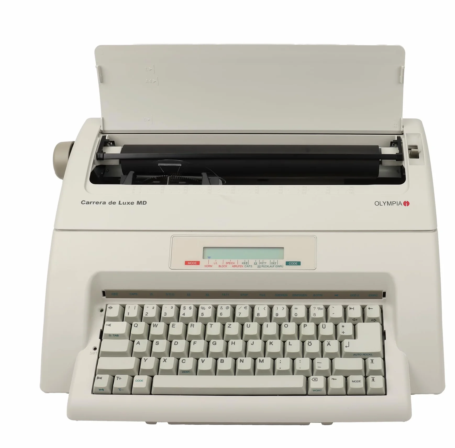 Olympia 252661001 Carrera de luxe MD Máquina de escribir, tamano de letras 10-15