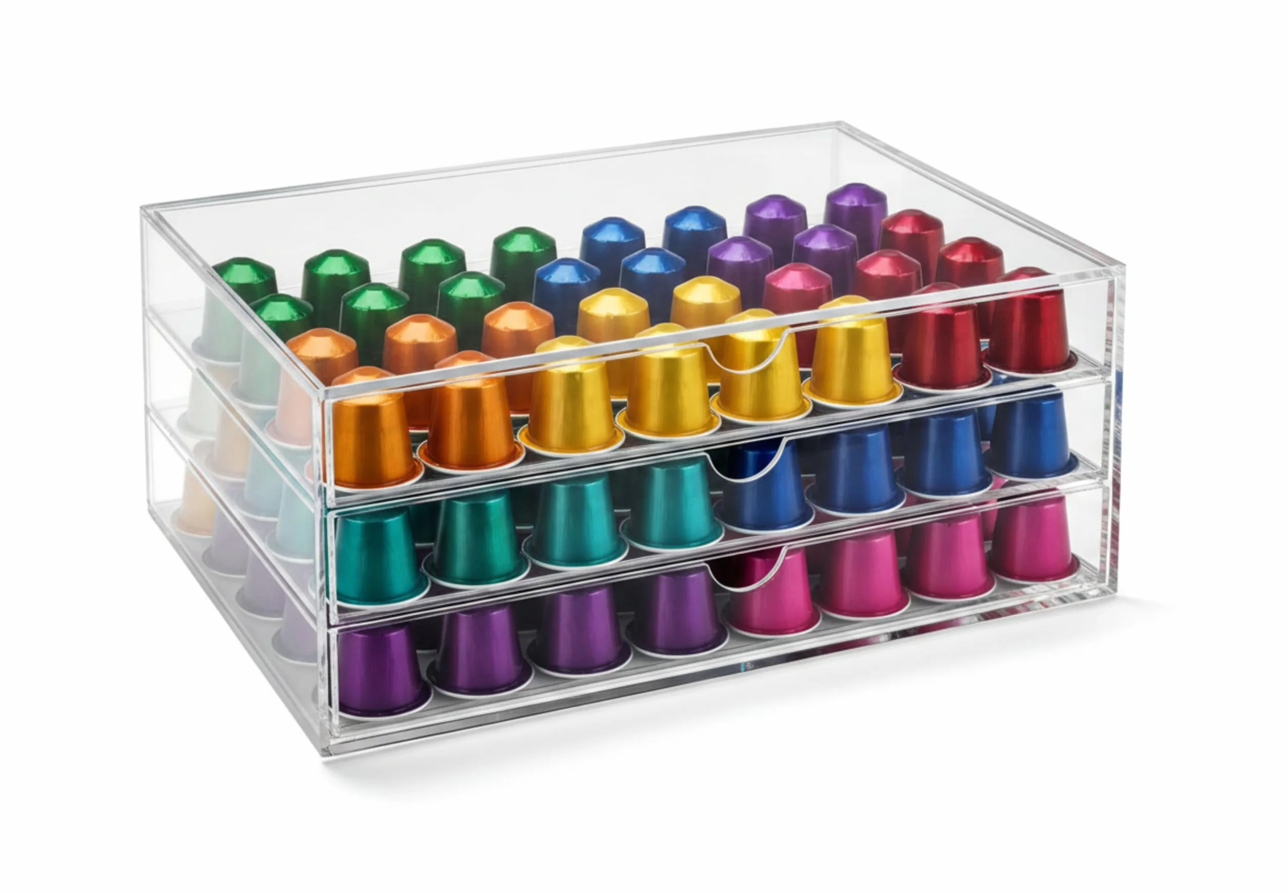 Osco A3TSL - Organizador de 3 niveles horizontales