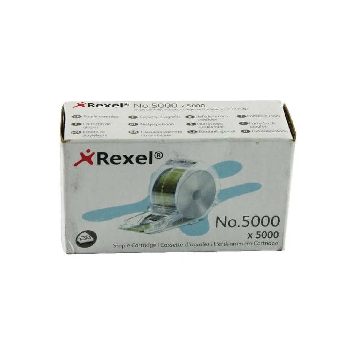 REXEL 6311 - Cartucho 5000 grapas para STELLA 70 galvanizadas