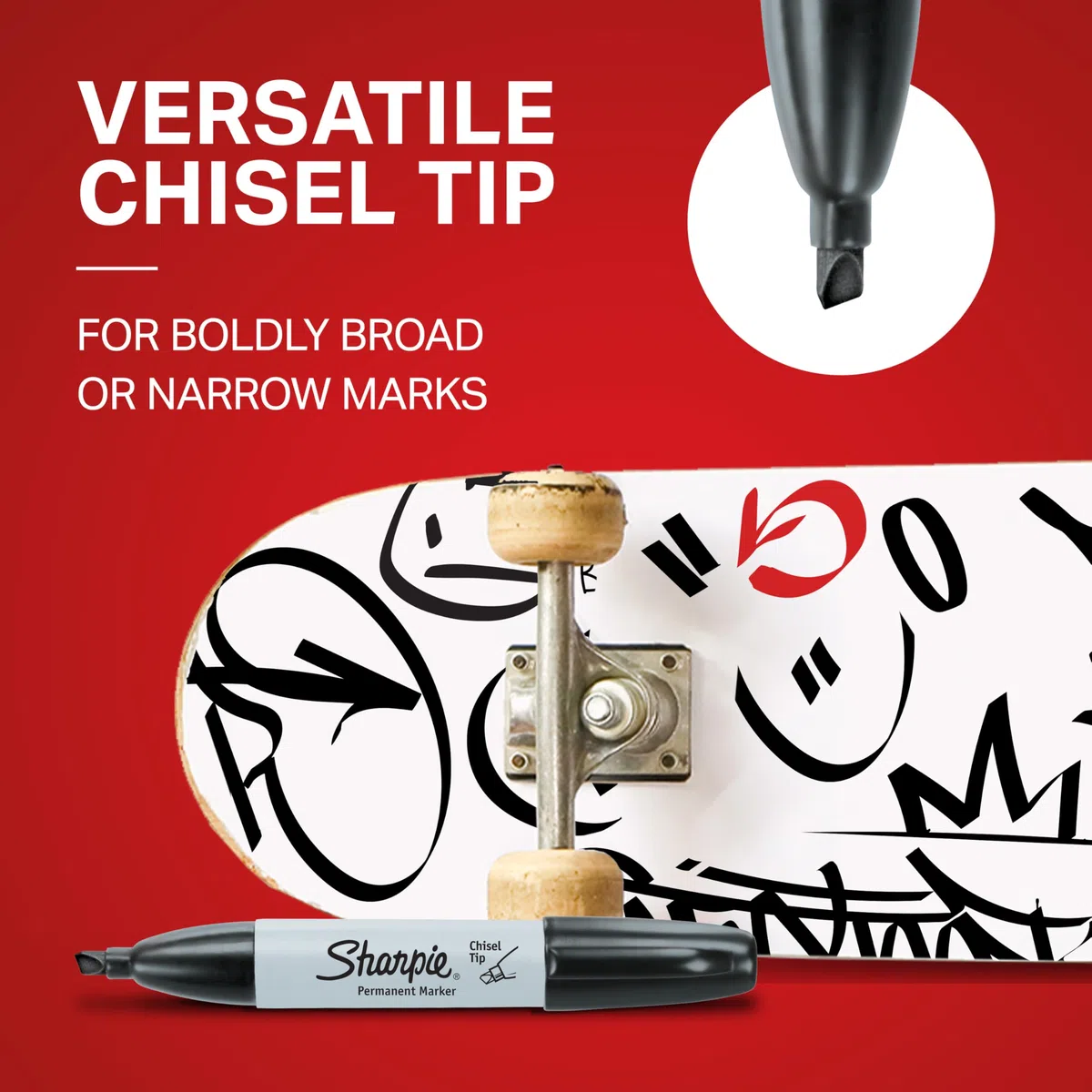 Sharpie 24390232 Tanque Permanente Marcador Punta Amplia Tinta Negra 36/Caja (2083007)
