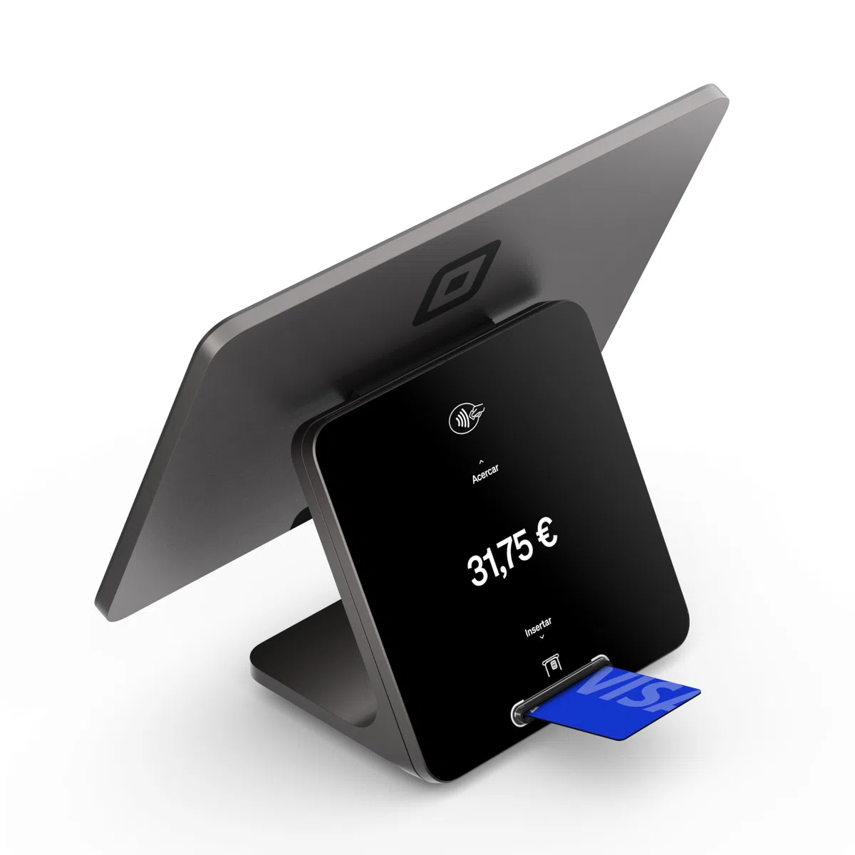 Square Register (Versión ES) 2ª generación | TPV táctil Todo en uno con datáfono Integrado, Software de Caja y pagos en un Solo Dispositivo