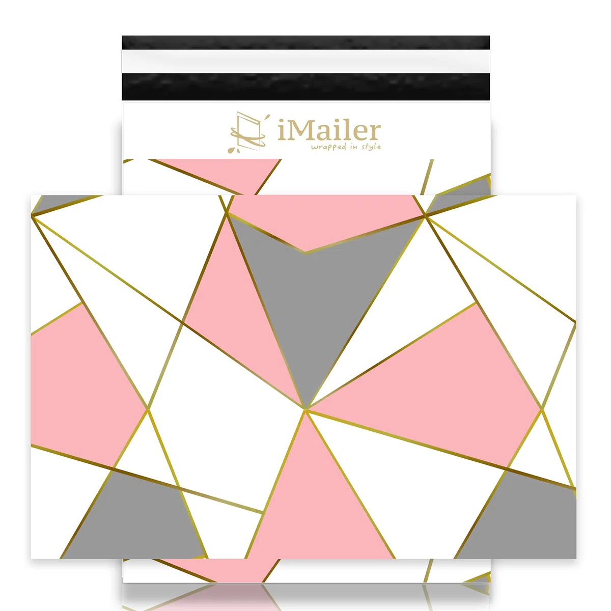 Imailer - 100 sobres triangulares de mármol de 30,5 x 38,1 cm (100 unidades)