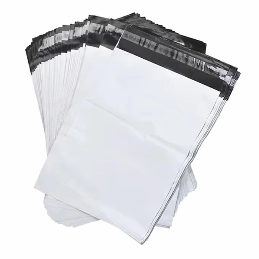 250 bolsas de envío 400 x 500 mm Premium 60?m LDPE Coex Autoadhesivos para envíos postales negro/blanco Poly Mailers