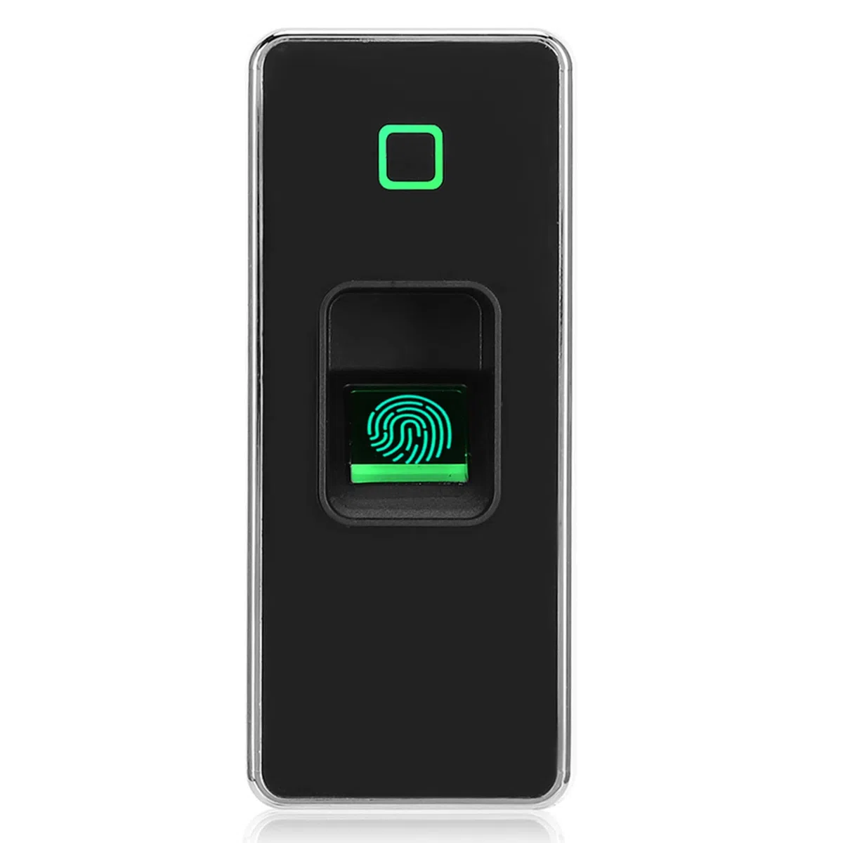 ZJchao Controlador de Acceso, Controlador de Acceso de Metal Lector de Tarjetas de 125 KHZ Huella Digital a Prueba de Agua Control de Lector de Puerta Abridor de Puerta