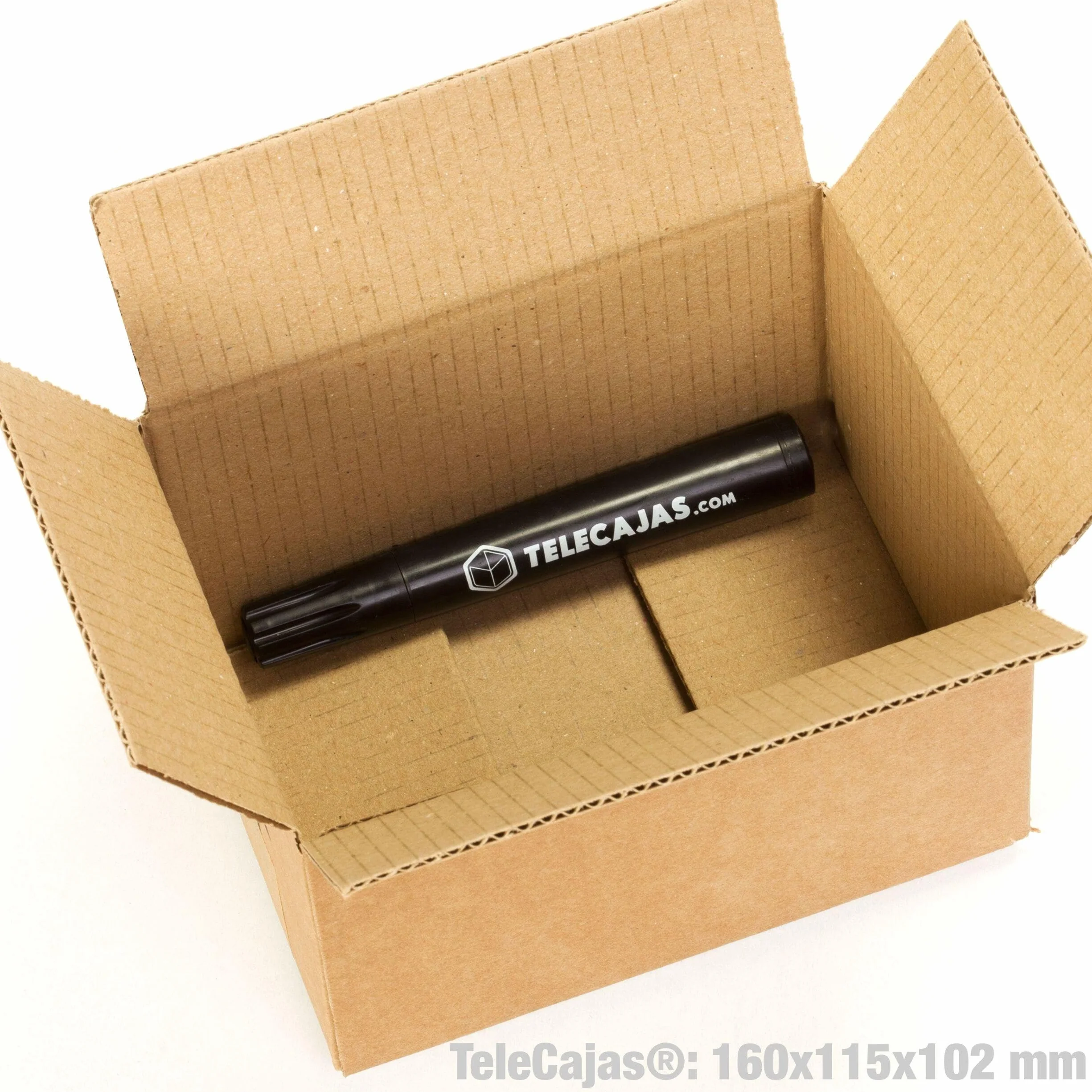 30 cajitas Kraft 160x115x102 mm para envíos postales | Pack de 30