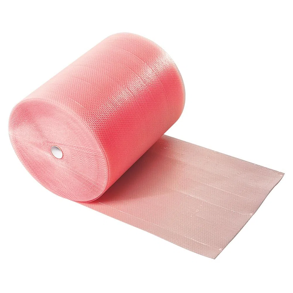 Permastat ESD - Rollo de papel de burbujas (1200 mm x 100 m, 2 capas)