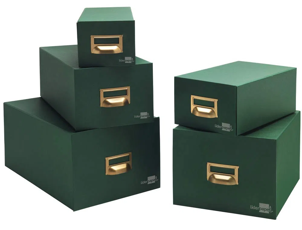 Liderpapel - Tv04 Fichero Con 1000 Fichas