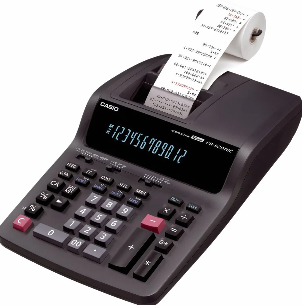 Casio FR-620TEC - Calculadora impresora