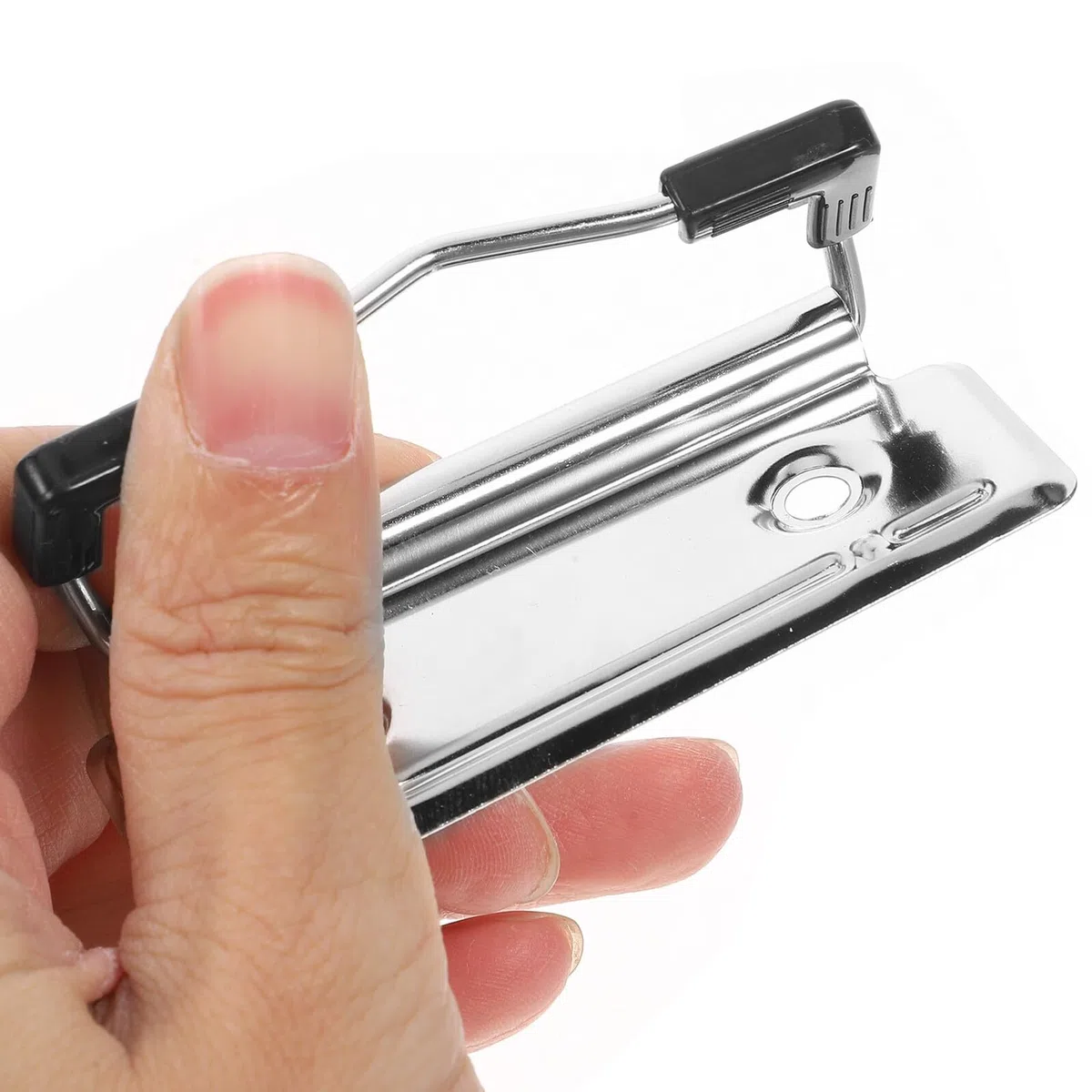 NOLITOY 30 Piezas Clips Metálicos para Carpeta Unidades Pinzas Resistentes con Patas Antideslizantes Clips para Tablero y Documentos Montaje para Oficina Escuela y Hogar