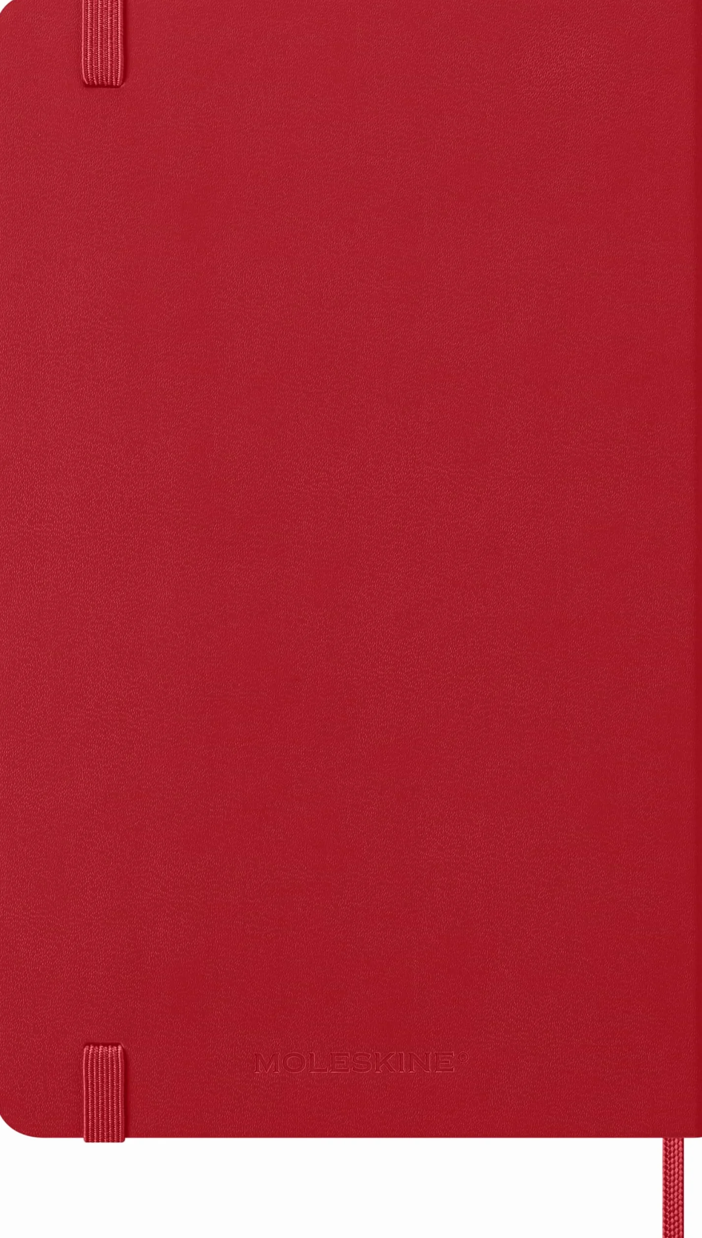 Moleskine Agenda Semanal 2027, Tapa Dura, 12 Meses, Formato L 13x21 cm, Rojo Escarlata