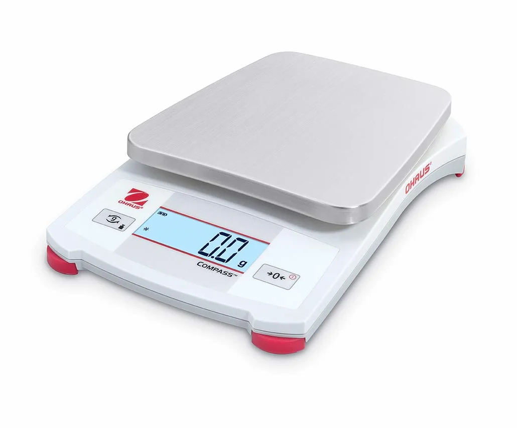 Ohaus, CX1201 Compass Series CX Balanza portátil, 1200 g x 0,1 g, caja abierta