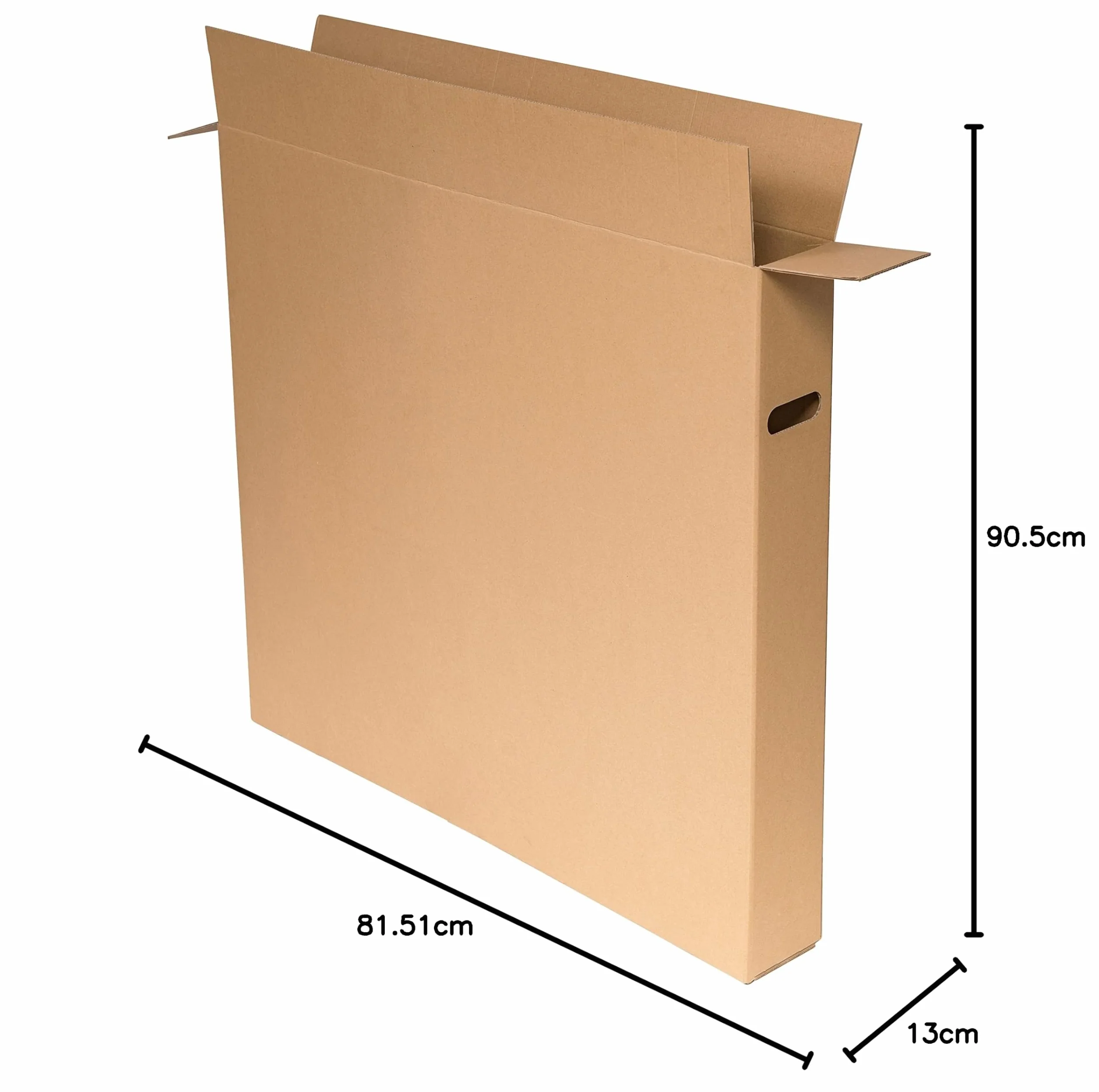 karton-billiger Cartón de cartón para pinturas, cartón de 900 x 120 x 800 mm, 5 unidades
