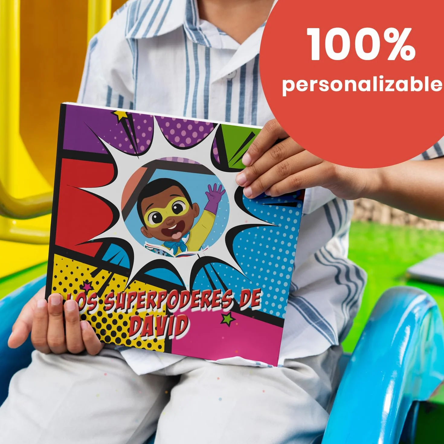 Cuento Personalizado de superpoderes para niños | Libro Infantil con Nombre, Avatar y dedicatoria | Historia para Descubrir talentos y autoestima | Regalo Original para niños de 3-6 años