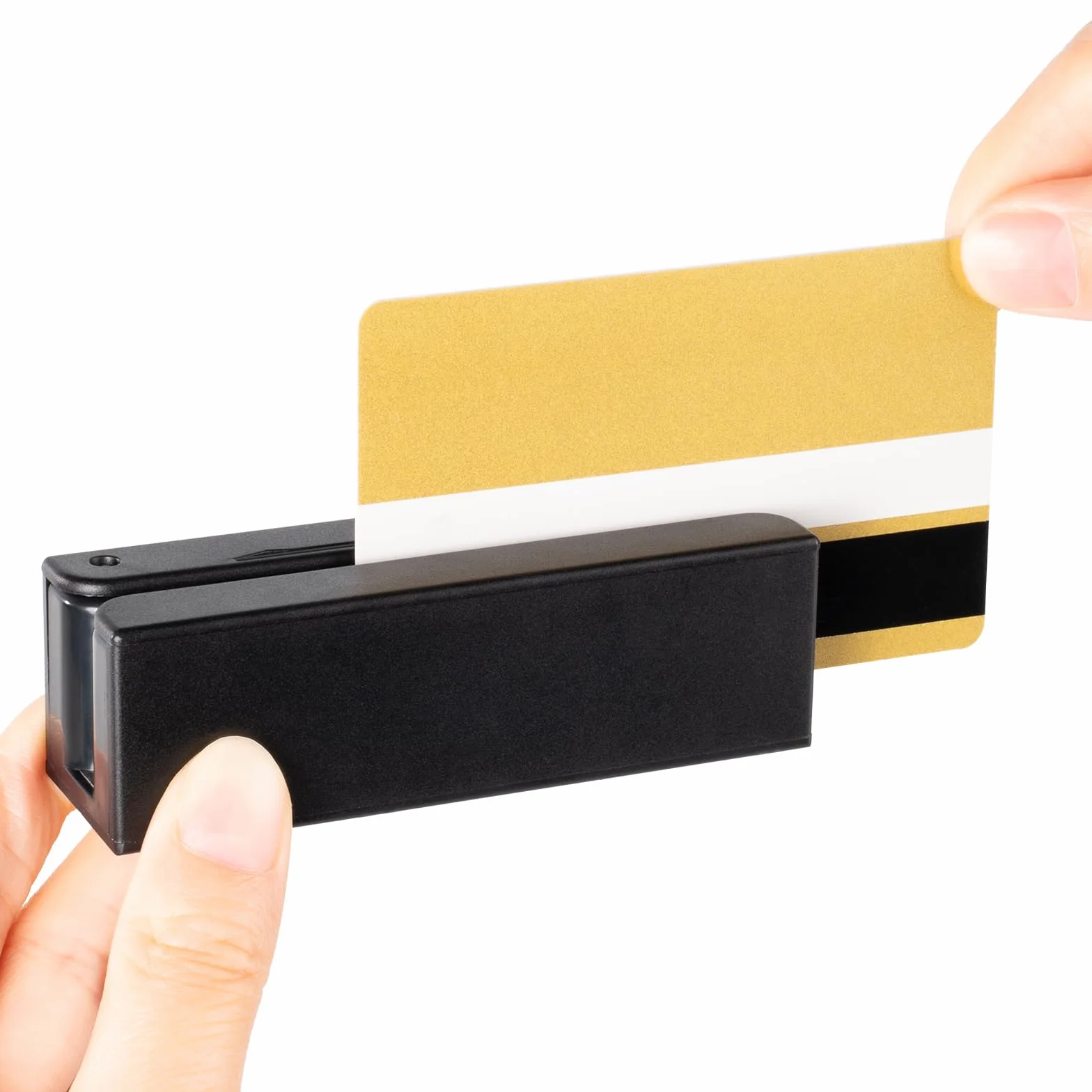Mini MSR90-USB Lector de Tarjetas de Crédito de Banda Magnética 3 Pistas POS Control de Acceso