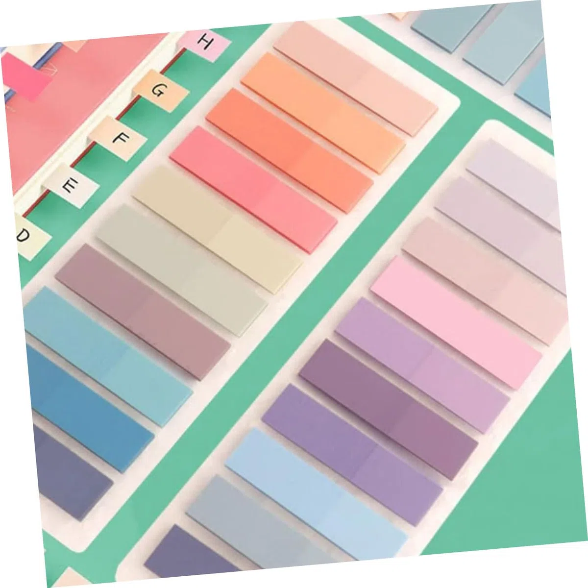 SHINEOFI 4 Piezas 8 Notas Adhesivas De Escribible Resalte La Pluma Marcadores Para Los Amantes De Los Libros Marcadores De Página De Neón Divisores Pestañas Adhesivas Ver La Mascota