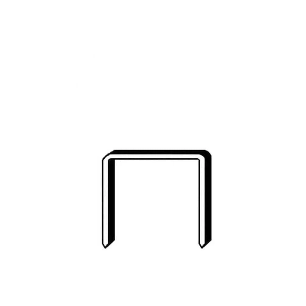 D-Work - 10.000 grapas galvanizadas V-08-9x8x0.6x0.75 mm