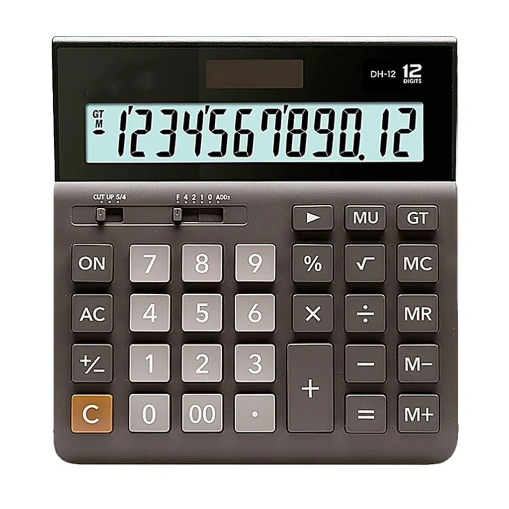 JFDBGU Calculadora De Oficina Financiera Computadora Electrónica Solar Mini Computadora
