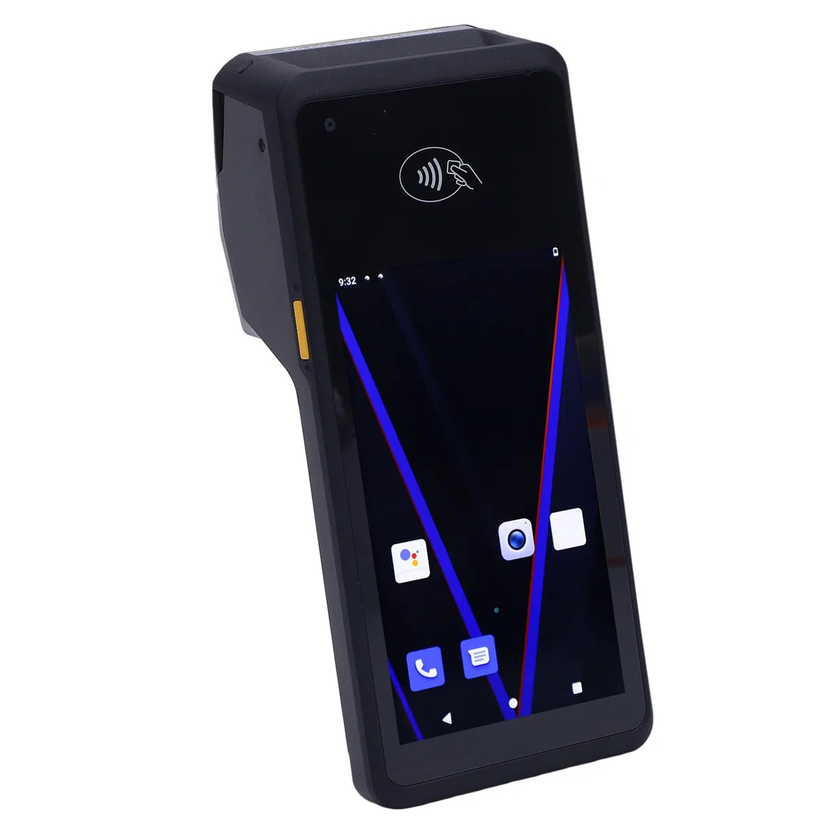 Escáner de Código de Barras, Terminal Móvil de Pantalla Táctil de 5 Pulgadas para Android 11, Impresora PDA de Mano de 58 Mm, Captura de Datos de Código de Barras 1d 2D, BT5.0,