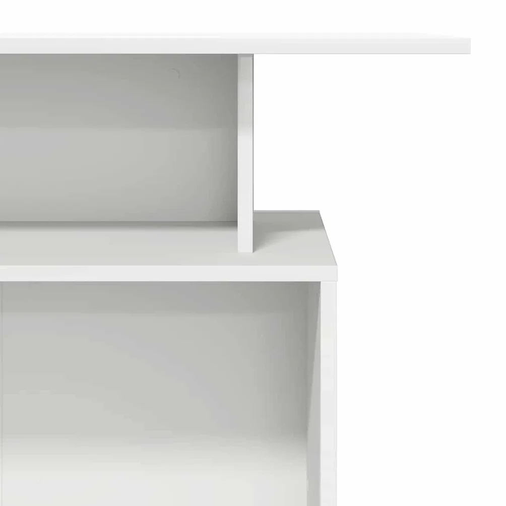 Genérico Mostrador de recepción Blanco 100x40x104 cm Madera de ingeniería,Mobiliario,Mobiliario de Oficina,Escritorios,859051