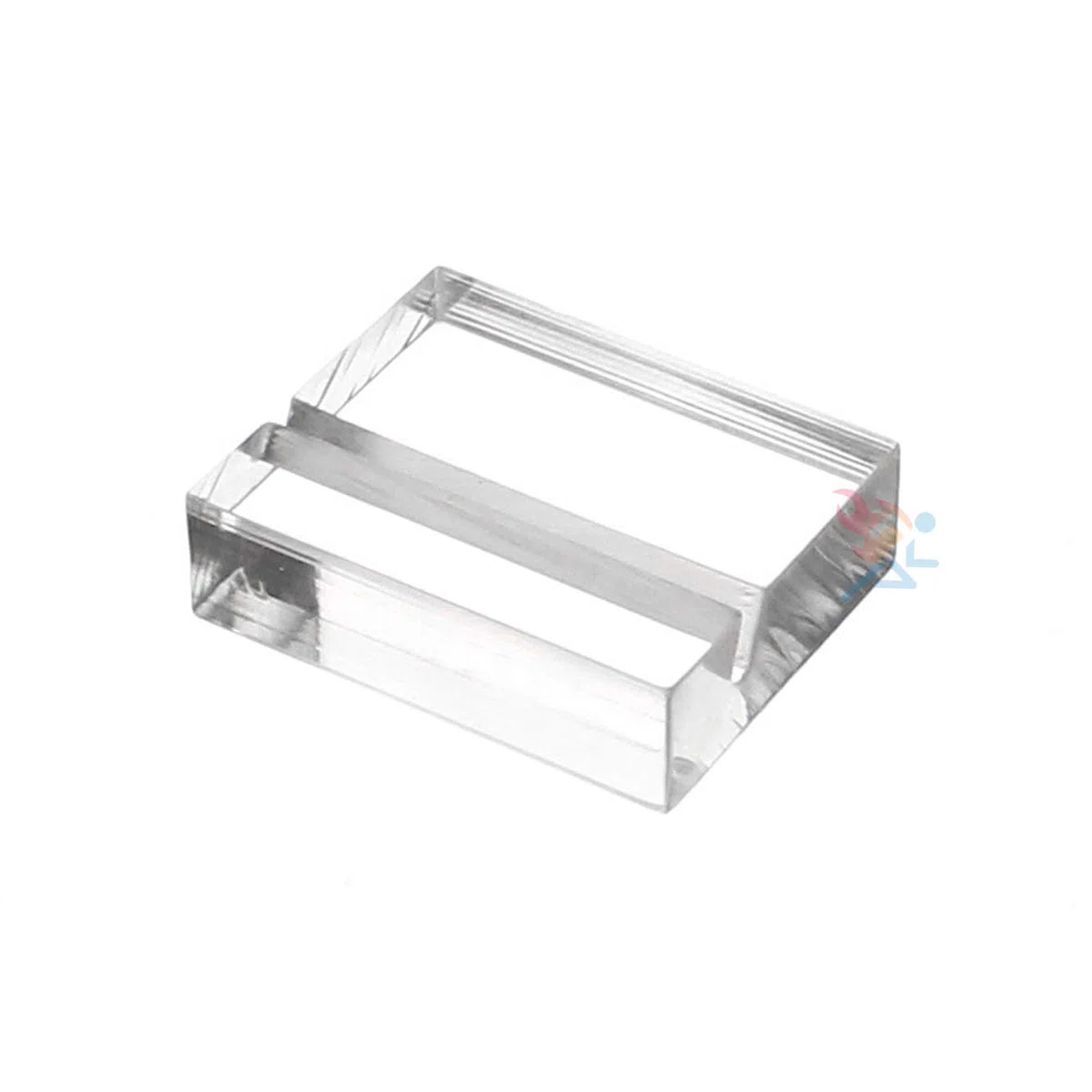 OnFireGuy Soporte de exhibición de tarjetas de 3,8 cm con ranura para nombre, 24 piezas