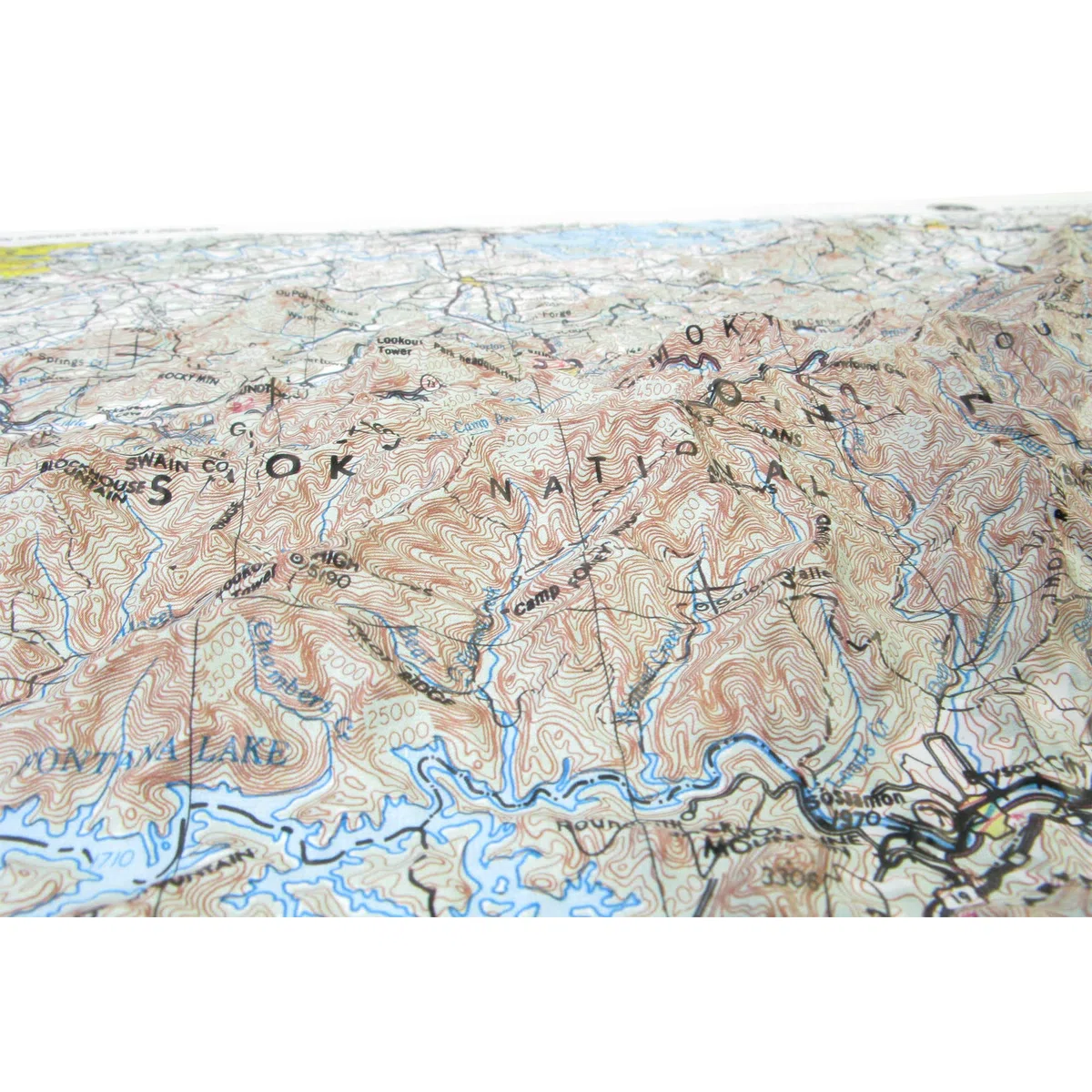 Hubbard Scientific Mapa 3D Knoxville NI171 | Un verdadero mapa de alivio elevado - Puedes sentir el terreno | Mapa moldeado formado al vacío | 32 x 20.5 pulgadas | Topografía detallada