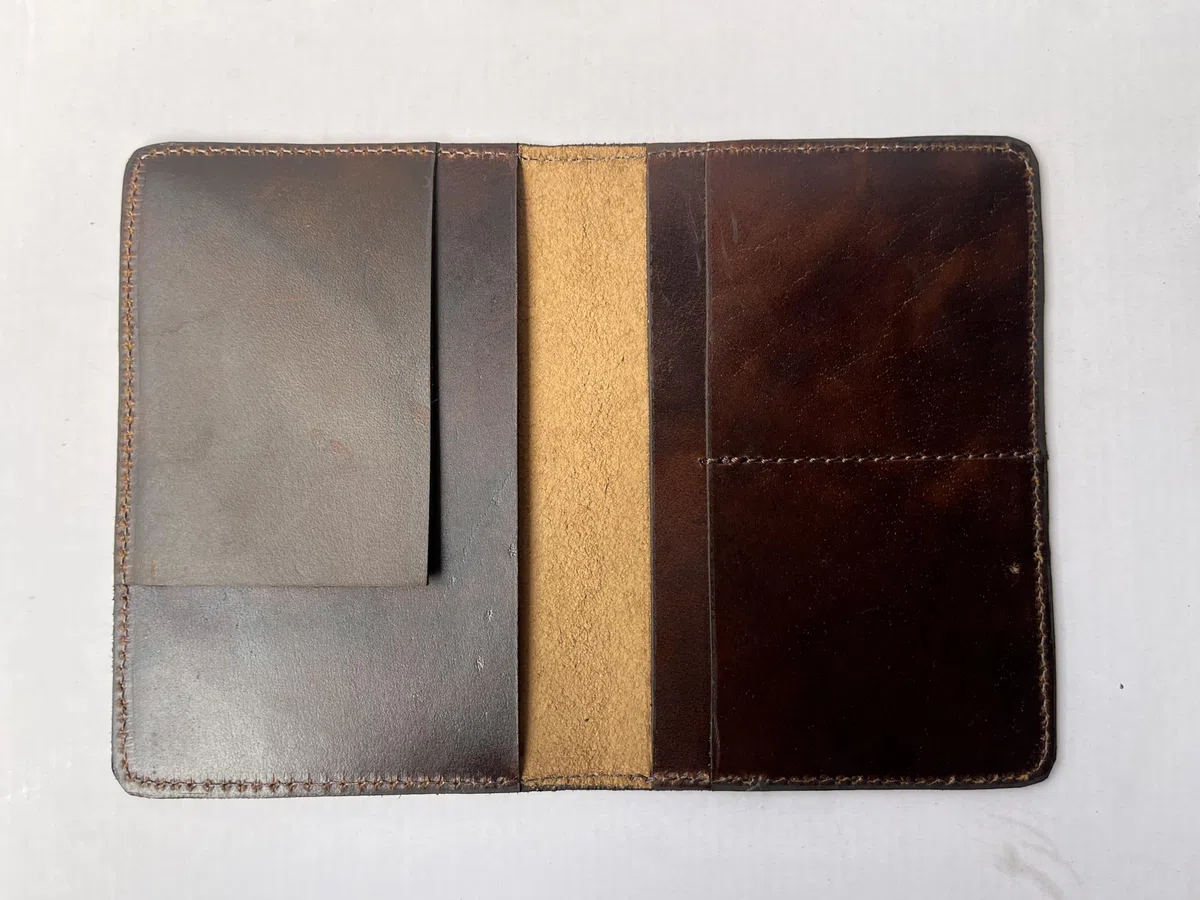 Funda de cuero para notas de campo, funda de cuaderno para Moleskine Cahier, hecha a mano, cubierta de cuero vintage de 3.5 x 5.5 pulgadas, cuaderno de viajeros recargable