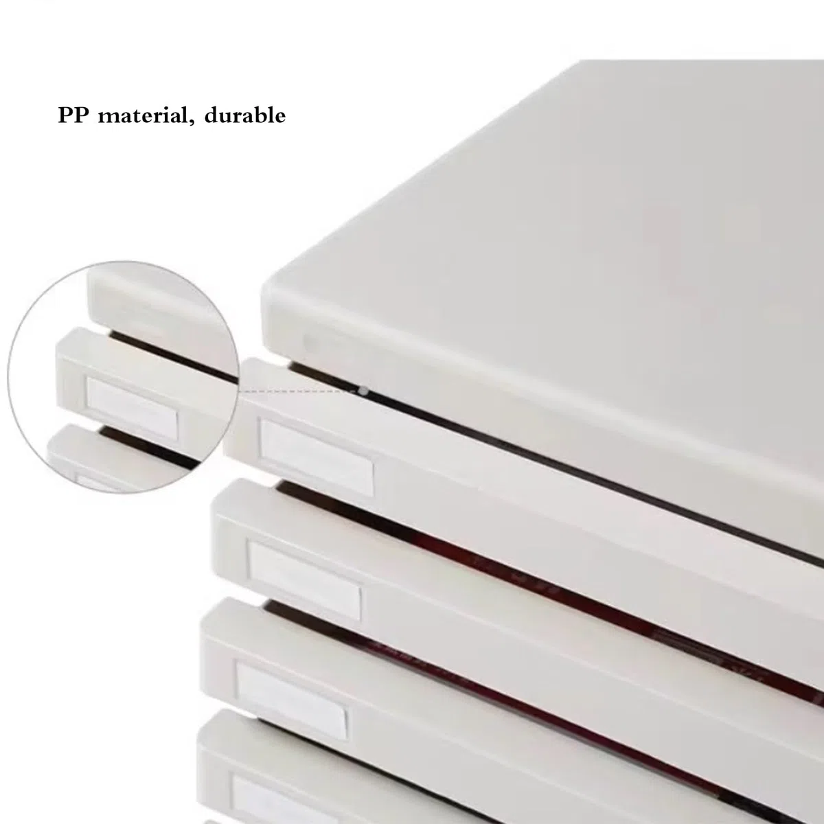 Archivador Con Cerradura Para Tarjetas De Índice - Organizador De Escritorio 5 Cajones Para Archivos Tamaño Tarjetas Material Oficina Bolígrafos Lectura Ahorra Espacio(Grigio)