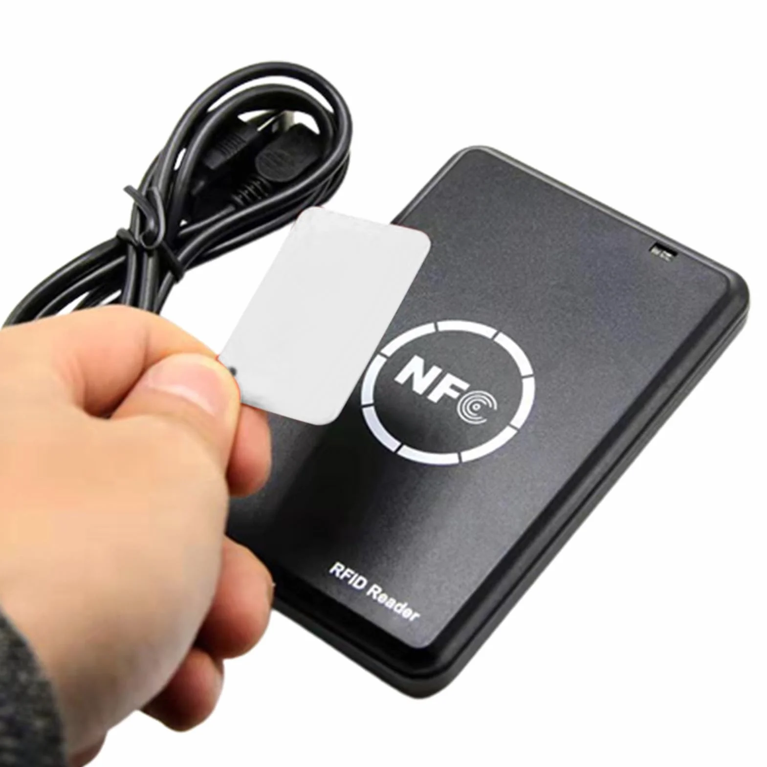 Greensen Lector/Escritor NFC 13.56MHz 125KHz Copiador Duplicador Tarjetas IC para Ascensor AWID