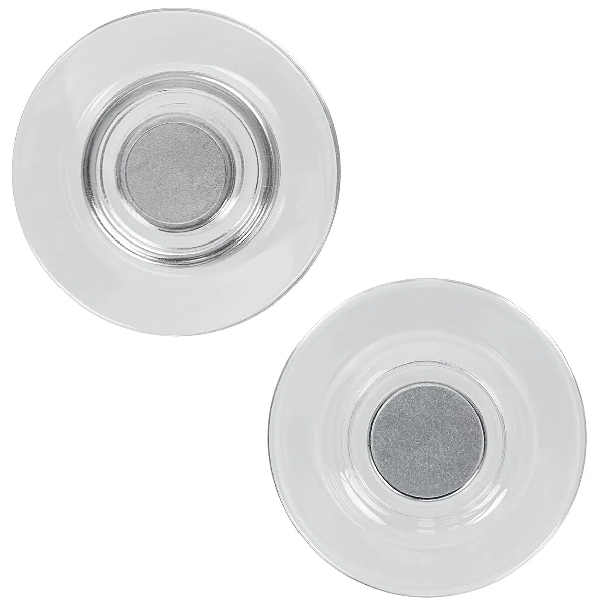 Nobo Imanes Extra Fuertes para Pizarras Magnéticas de Cristal y Tablones Planificadores, Sujeta hasta 6 Hojas A4 de 80gsm, Casa y Oficina, Pack de 10, 32mm, 1903854