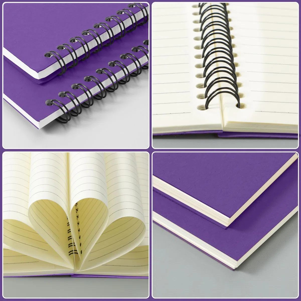 Epakh Paquete de 22 cuadernos en espiral A5 con cubierta de papel kraft, cuaderno de diario de tapa dura para el regreso a clases, cuaderno de 5.5 x 8.3 pulgadas, cuaderno de viaje para el primer día