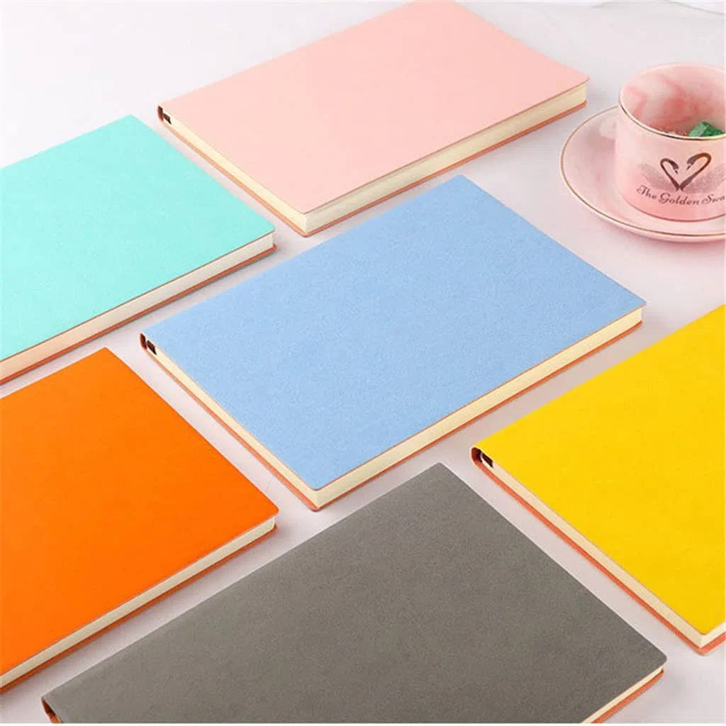 SePKUs Cuaderno para adolescentes de papelería para reuniones, juego de cuaderno A5, cuaderno de negocios (estilo B)