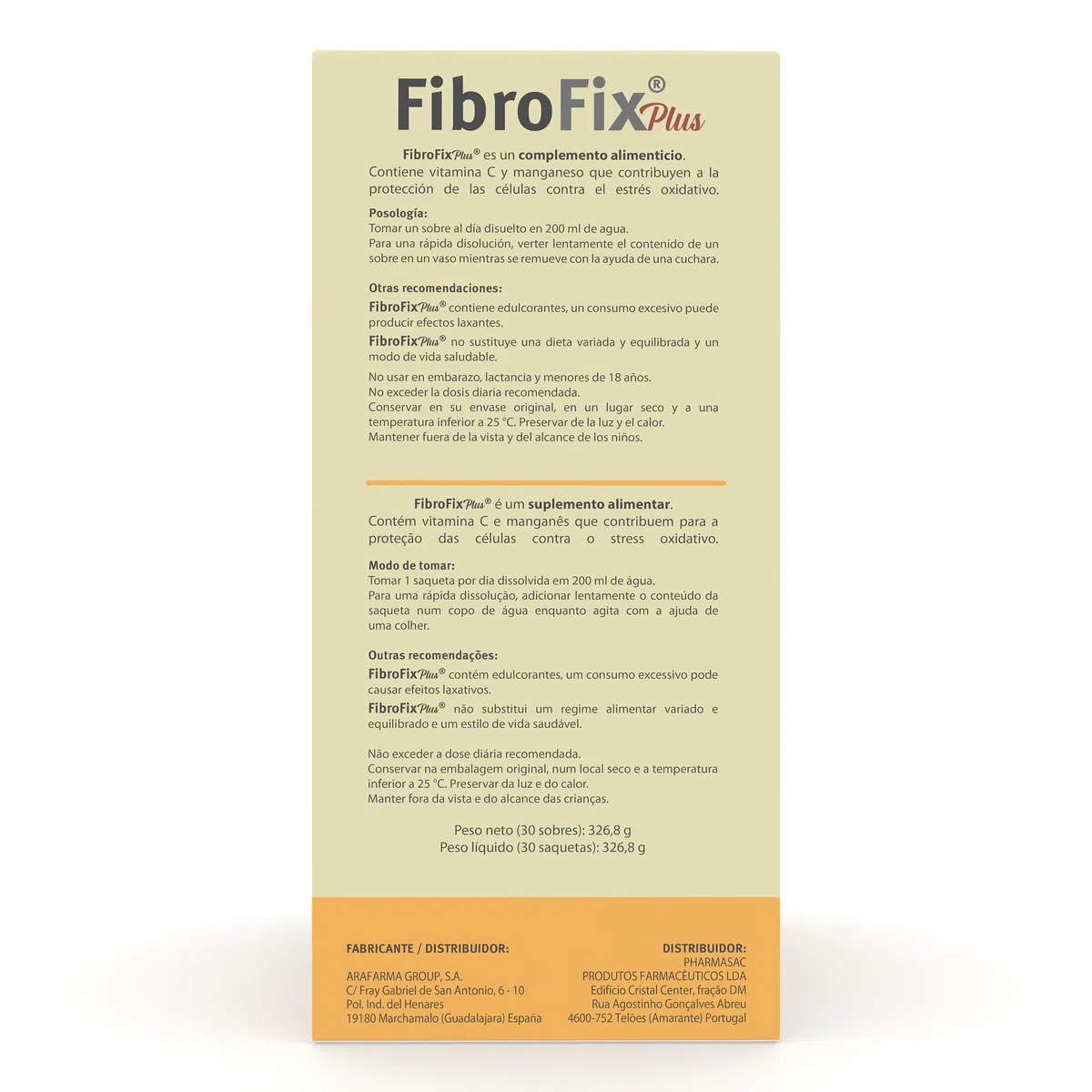 Fibrofixplus 30 Sobres