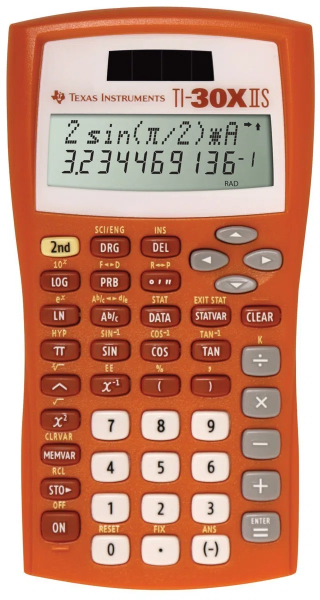 Texas Instruments TI30XIIS Naranja