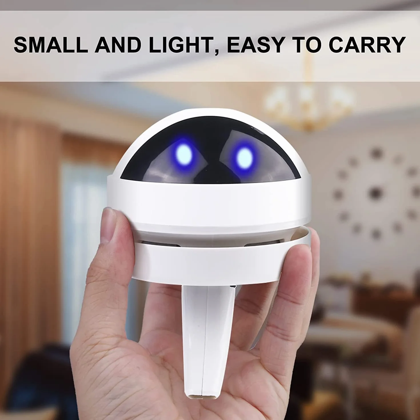 Molbory Aspirador portátil inalámbrico mini aspirador de mesa de alta potencia de succión limpiador de polvo con 120 minutos de tiempo de funcionamiento, recargable por USB para escritorio, escuela,