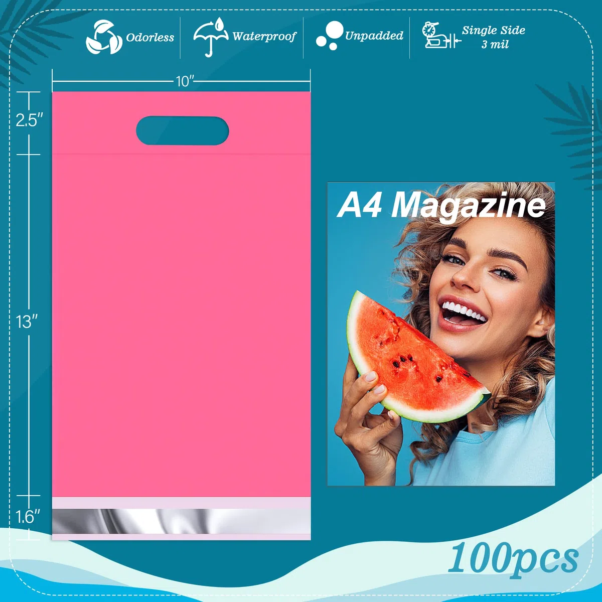 JinRuiKJ Envelope Mailers 10*13inch 100pcs
