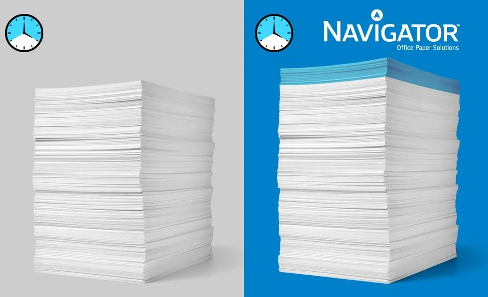 Papel multiusos para impresora A4 80gr 2500 hojas Navigator Universal